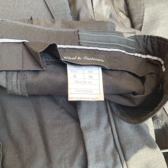 Men’s Bartorelli Napoli Abito Sartoriale charcoal Gray 2 button suit - Picture 3 of 17